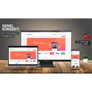 Genel E-Ticaret Konsepti